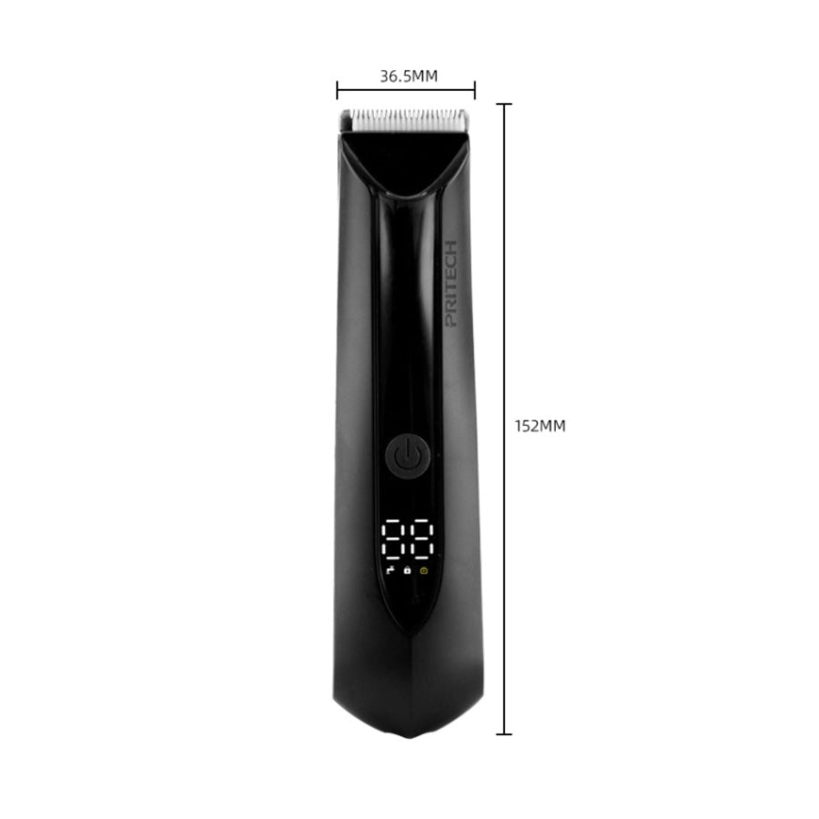 Electric Hair Removal Epilator with LED Display Black / ONESIZE Apparel and Accessories