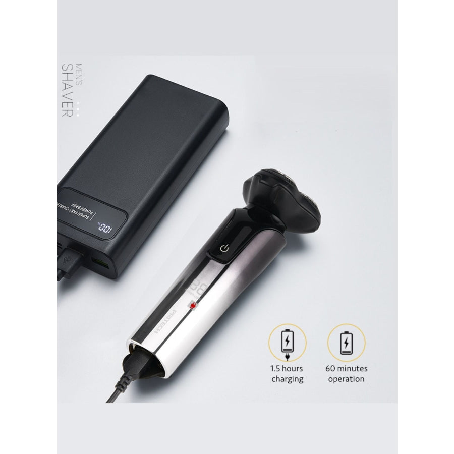 Electric Rotary Shaver Black / One Size Apparel and Accessories