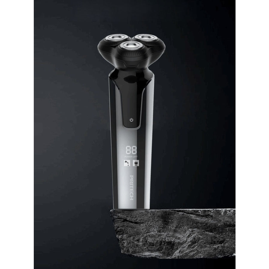 Electric Rotary Shaver Black / One Size Apparel and Accessories