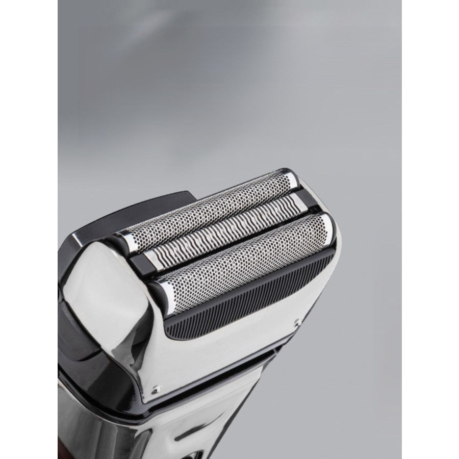 Electric Shaver with Digital Display Silver / One Size Apparel and Accessories