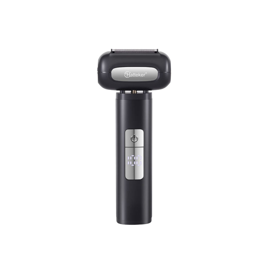 Electric Shaver with LED Display Black / One Size Apparel and Accessories