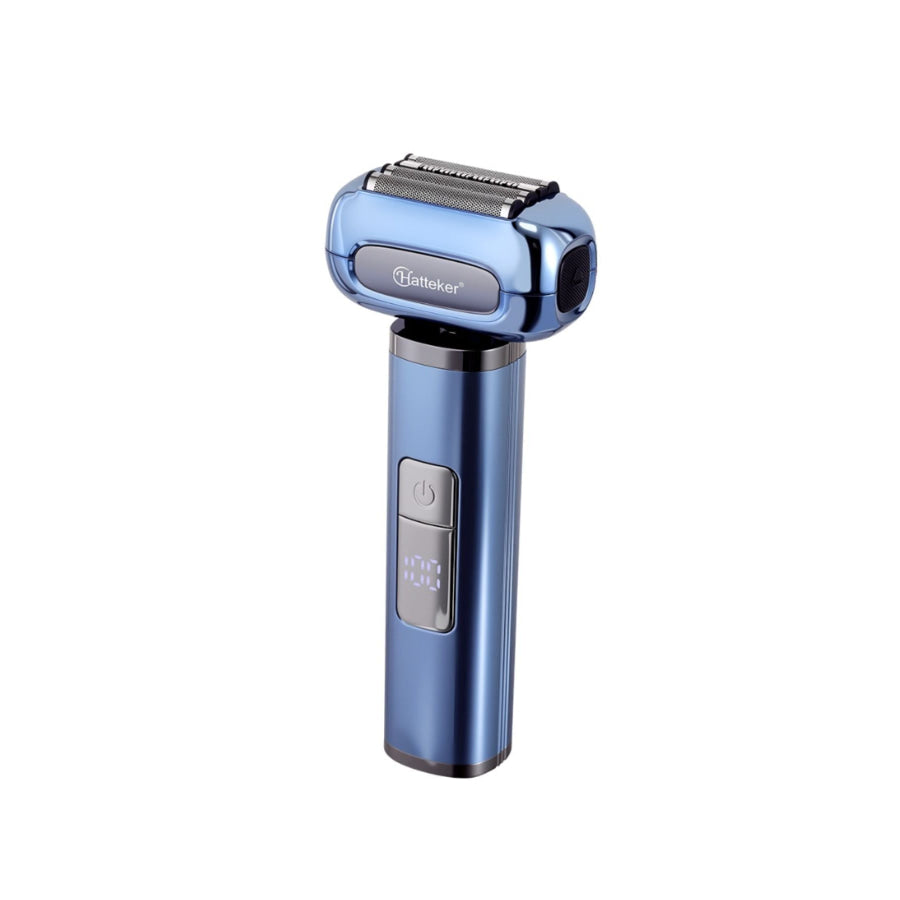 Electric Shaver with LED Display Blue / One Size Apparel and Accessories