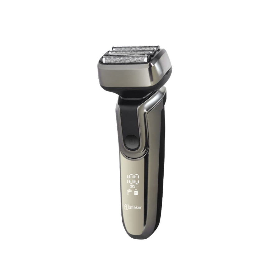 Electric Shaver with LED Display Gray / One Size Apparel and Accessories