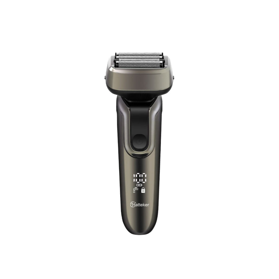 Electric Shaver with LED Display Gray / One Size Apparel and Accessories