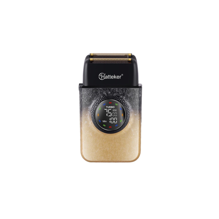Electric Shaver with LED Display Yellow / One Size Apparel and Accessories