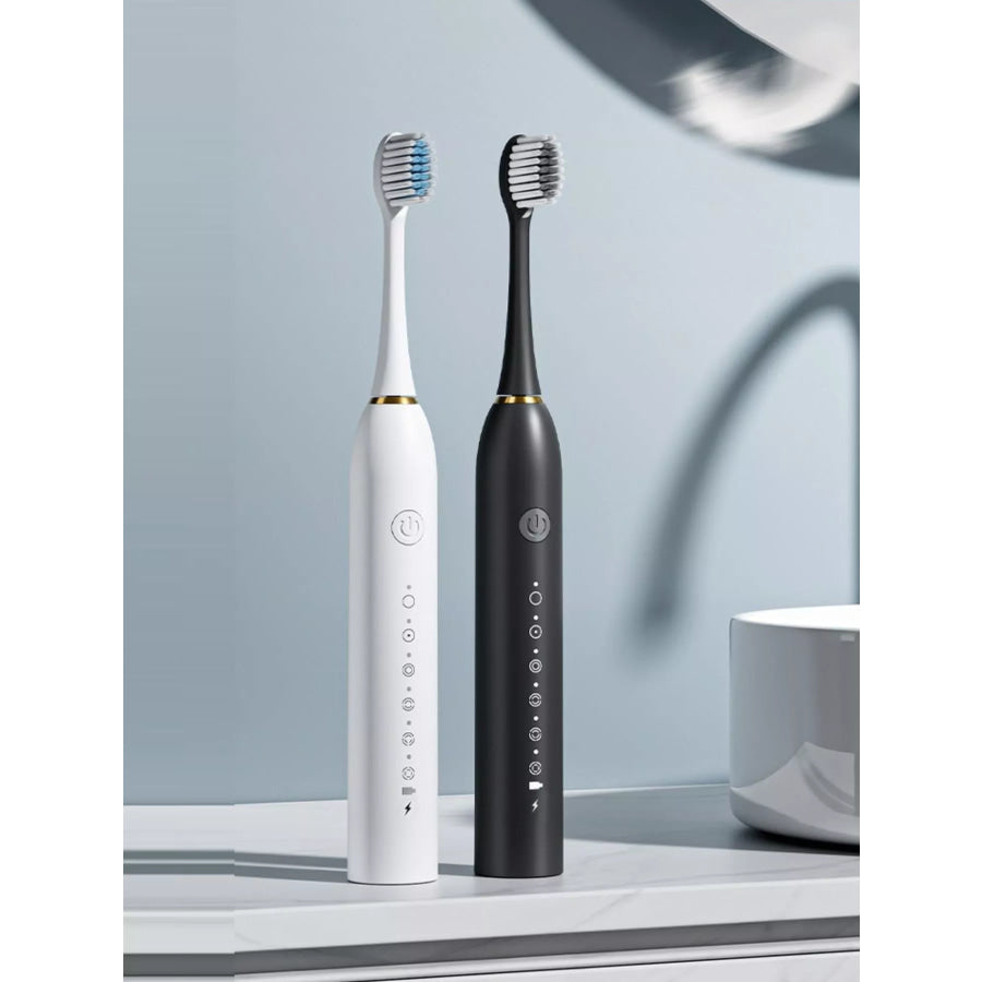 Electric Toothbrush with Multiple Modes Black / ONESIZE Apparel and Accessories