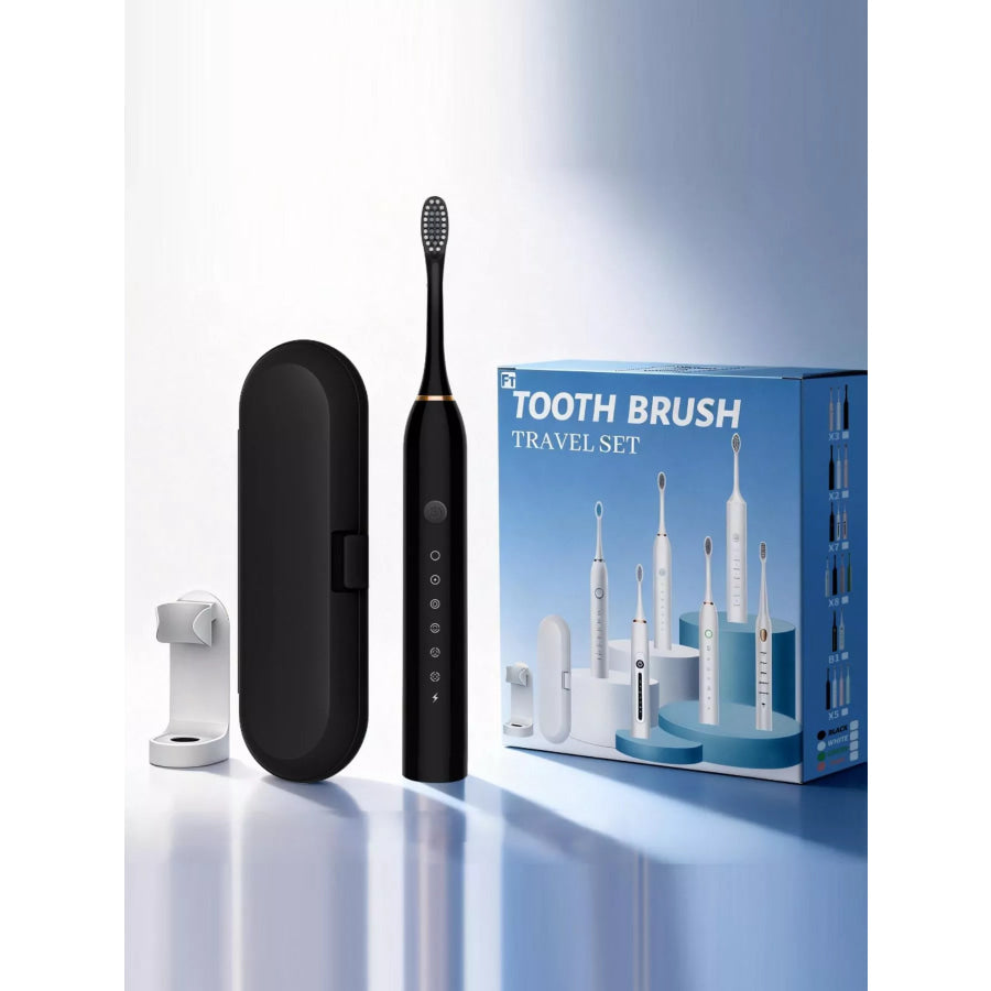 Electric Toothbrush with Multiple Modes Black / ONESIZE Apparel and Accessories