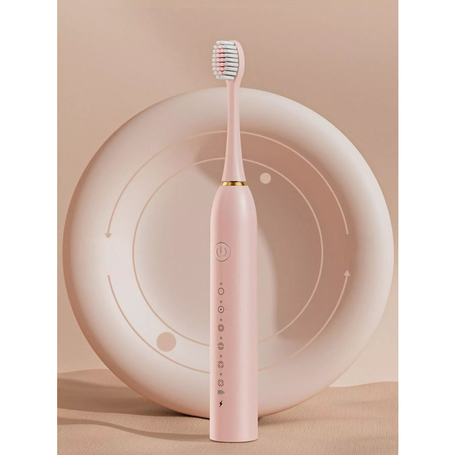 Electric Toothbrush with Multiple Modes Pink / ONESIZE Apparel and Accessories