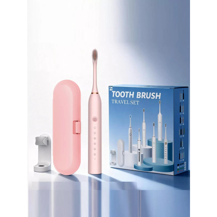 Electric Toothbrush with Multiple Modes Pink / ONESIZE Apparel and Accessories