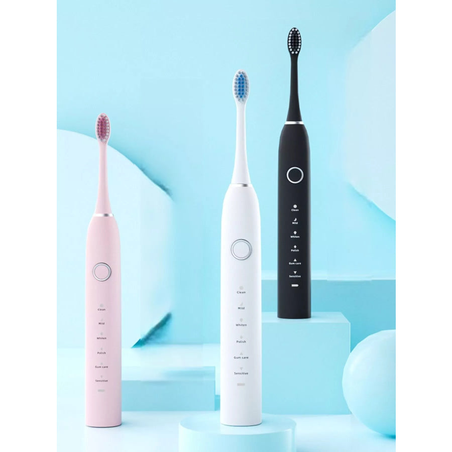 Electric Toothbrush with Multiple Modes White / ONESIZE Apparel and Accessories