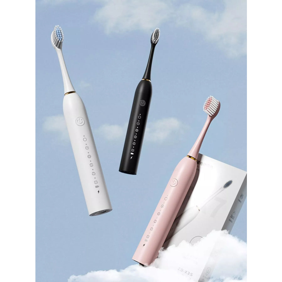 Electric Toothbrush with Multiple Modes White / ONESIZE Apparel and Accessories