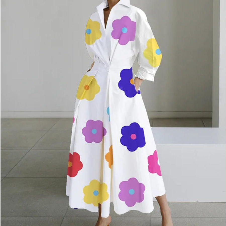 Elegant Maxi Dresses - Assorted Prints and Colours Pink / 2XL