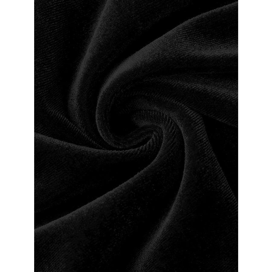 Elegant Turtleneck Asymmetric Hem Top Apparel and Accessories