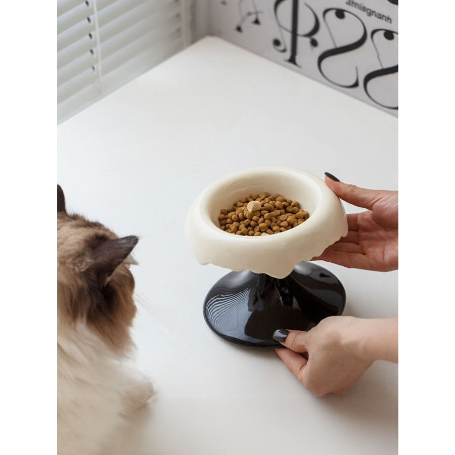 Elevated Ceramic Pet Bowl Apparel and Accessories