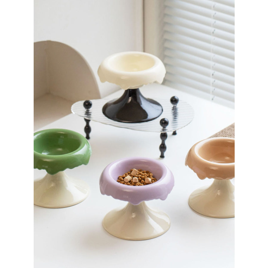 Elevated Ceramic Pet Bowl Apparel and Accessories