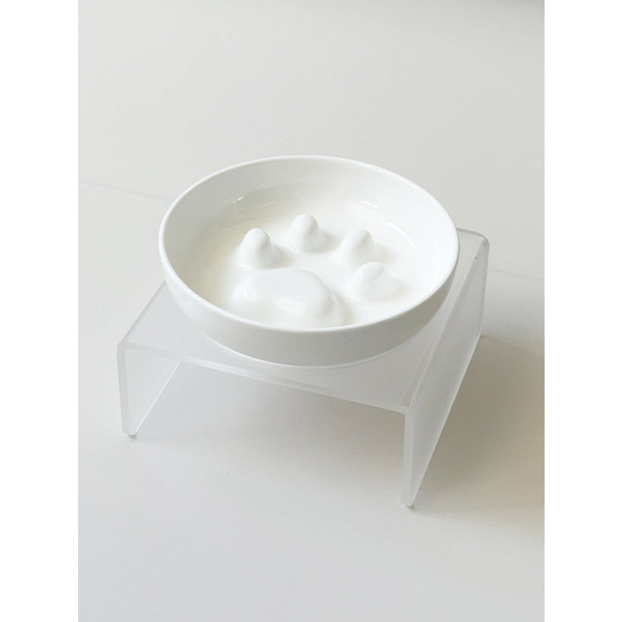 Elevated Slow Feeder Pet Bowls Apparel and Accessories