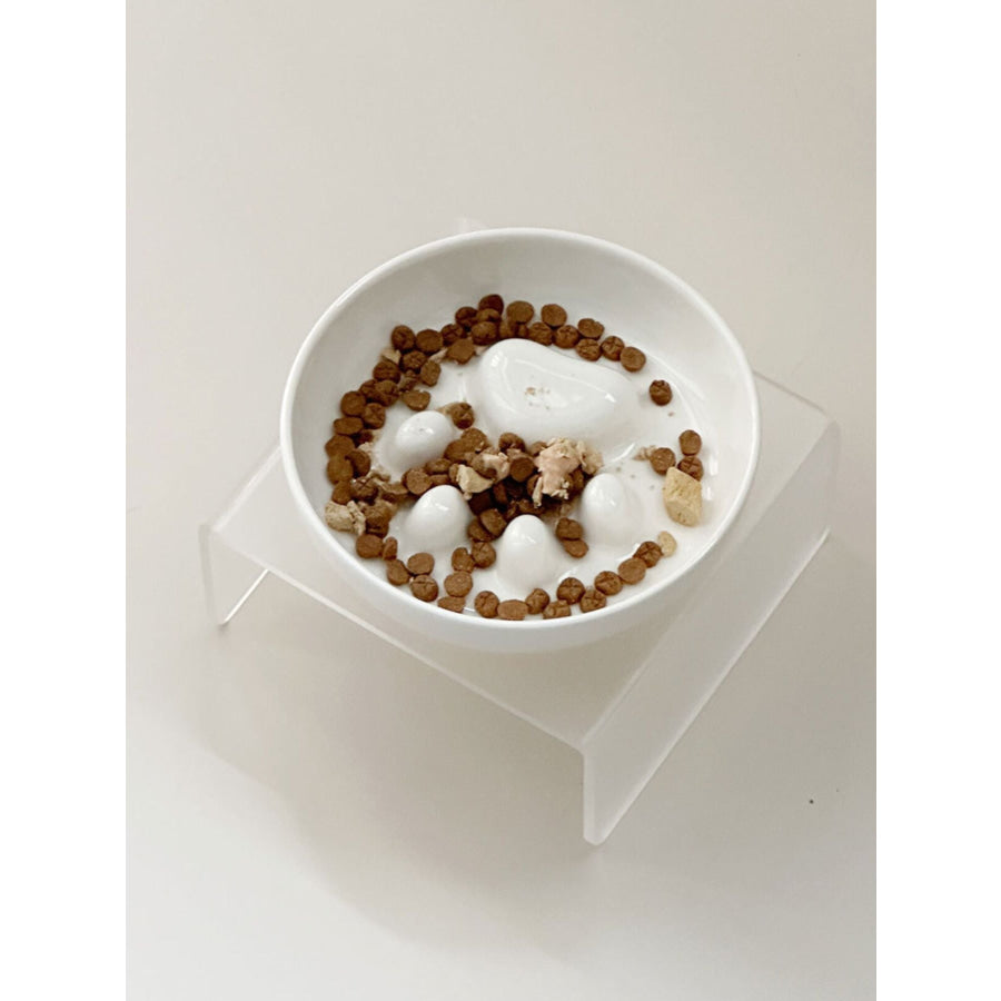 Elevated Slow Feeder Pet Bowls Apparel and Accessories
