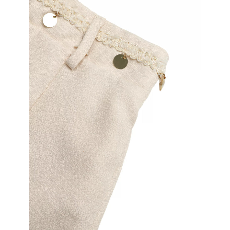 Embellished Sleeveless Top & Shorts Set Apparel and Accessories