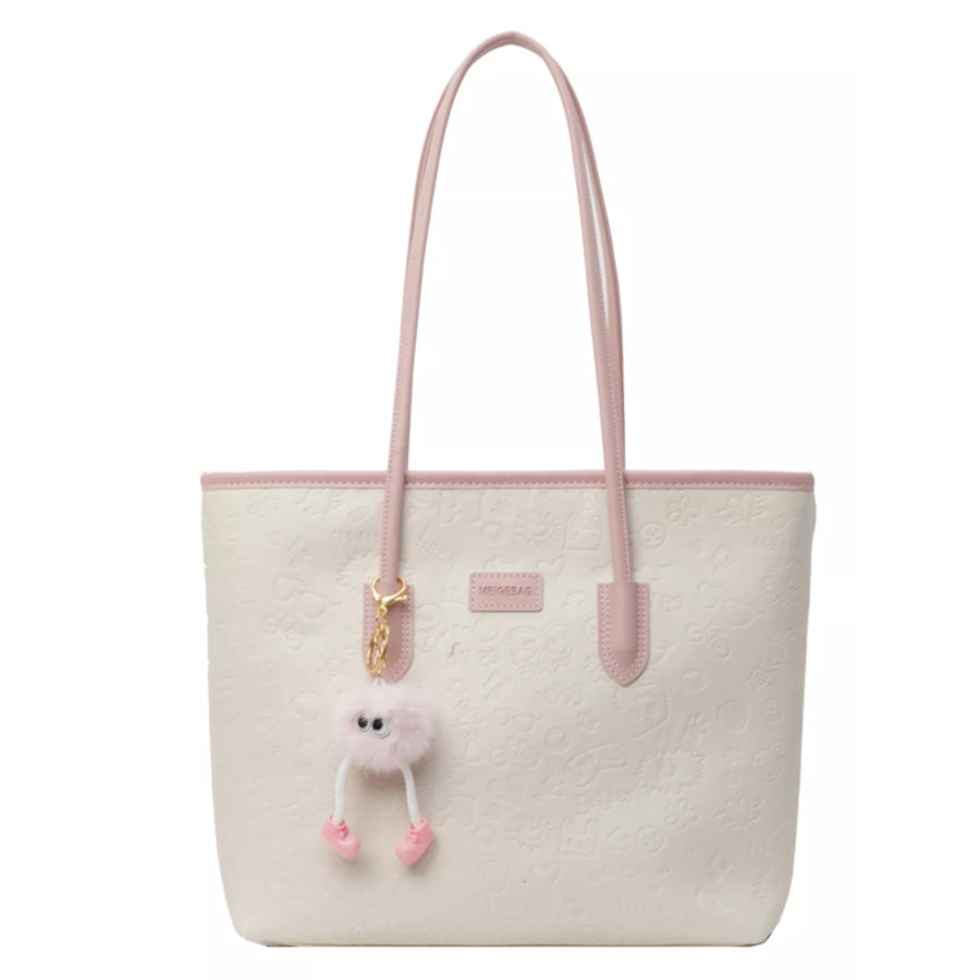 Embossed Pattern Tote Bag Apparel and Accessories