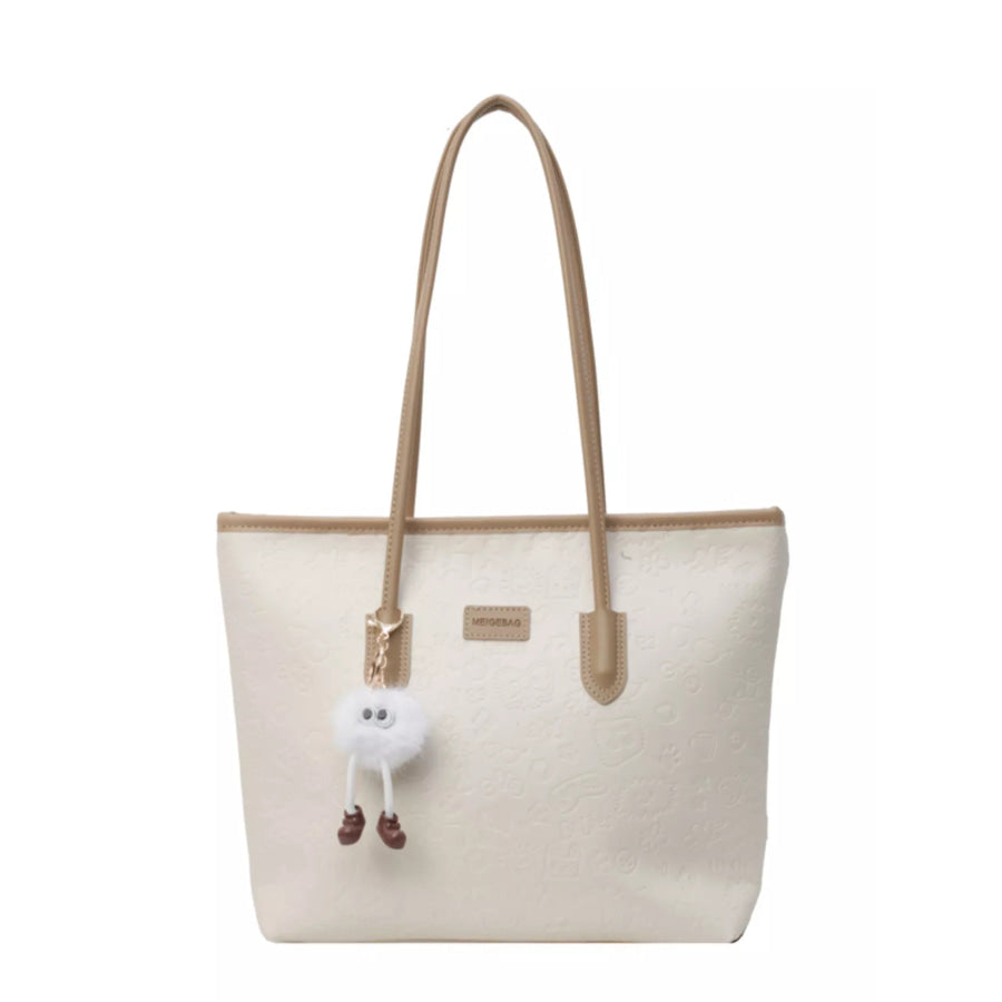 Embossed Pattern Tote Bag Apparel and Accessories