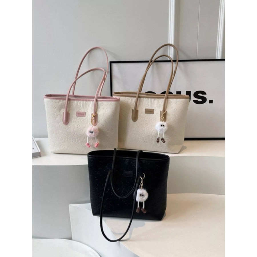Embossed Pattern Tote Bag Apparel and Accessories