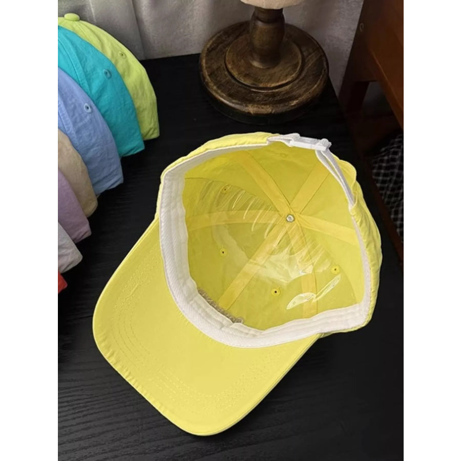 Embroidered Adjustable Baseball Cap Apparel and Accessories