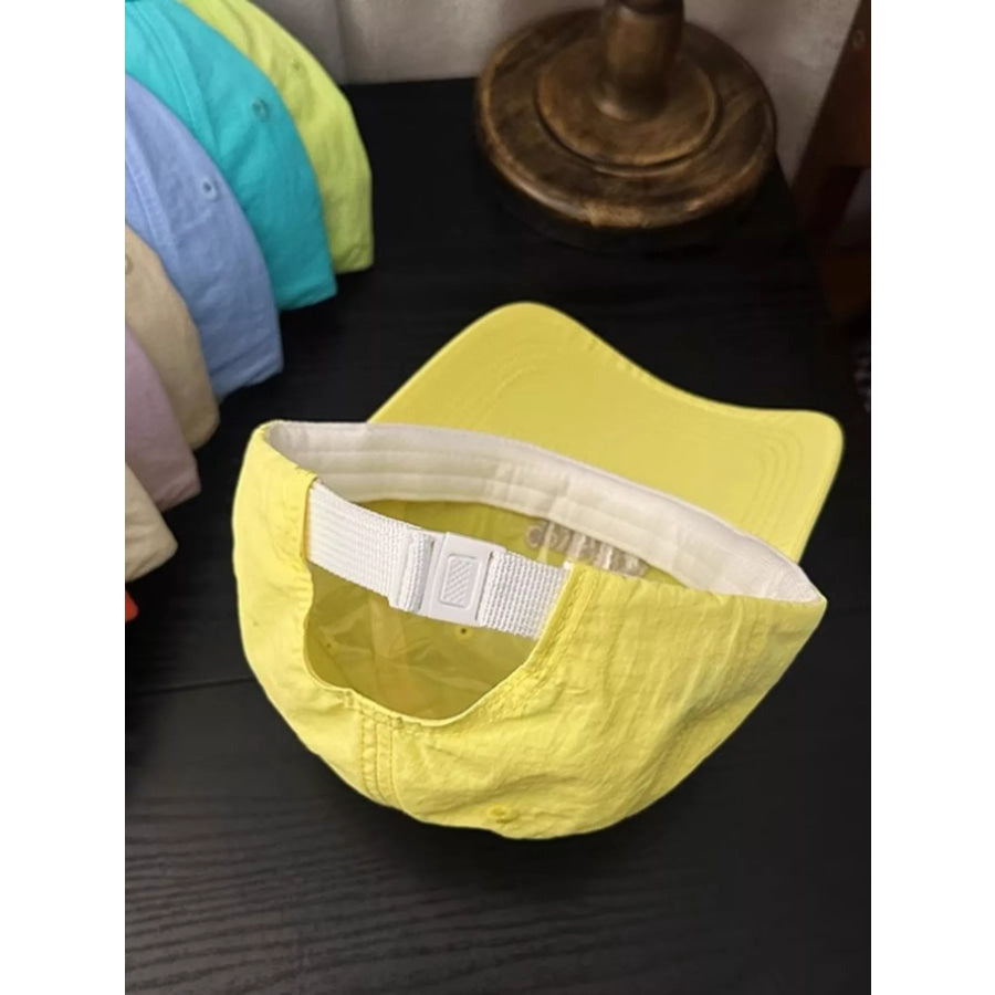 Embroidered Adjustable Baseball Cap Apparel and Accessories