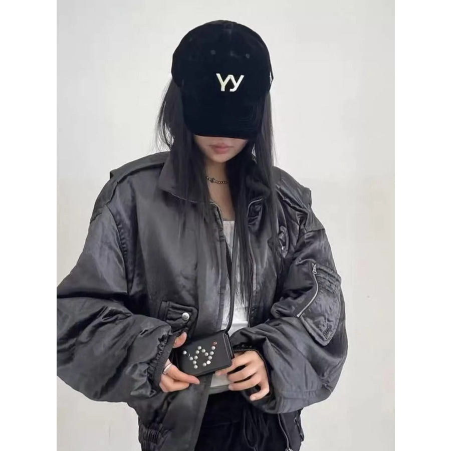 Embroidered Baseball Cap Black / One Size Apparel and Accessories