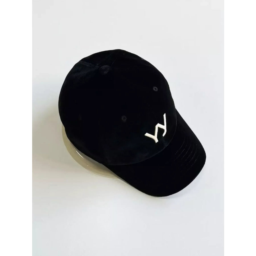 Embroidered Baseball Cap Black / One Size Apparel and Accessories