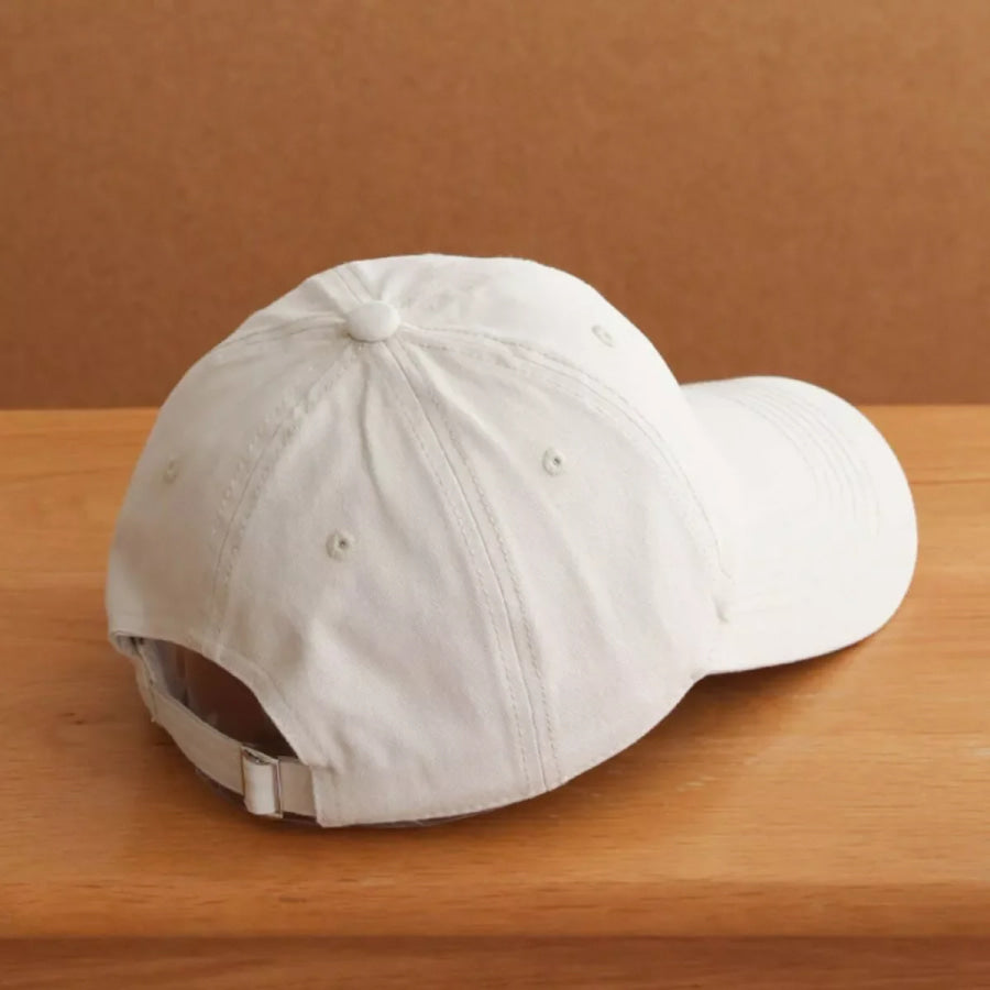 Embroidered Cotton Baseball Cap Apparel and Accessories