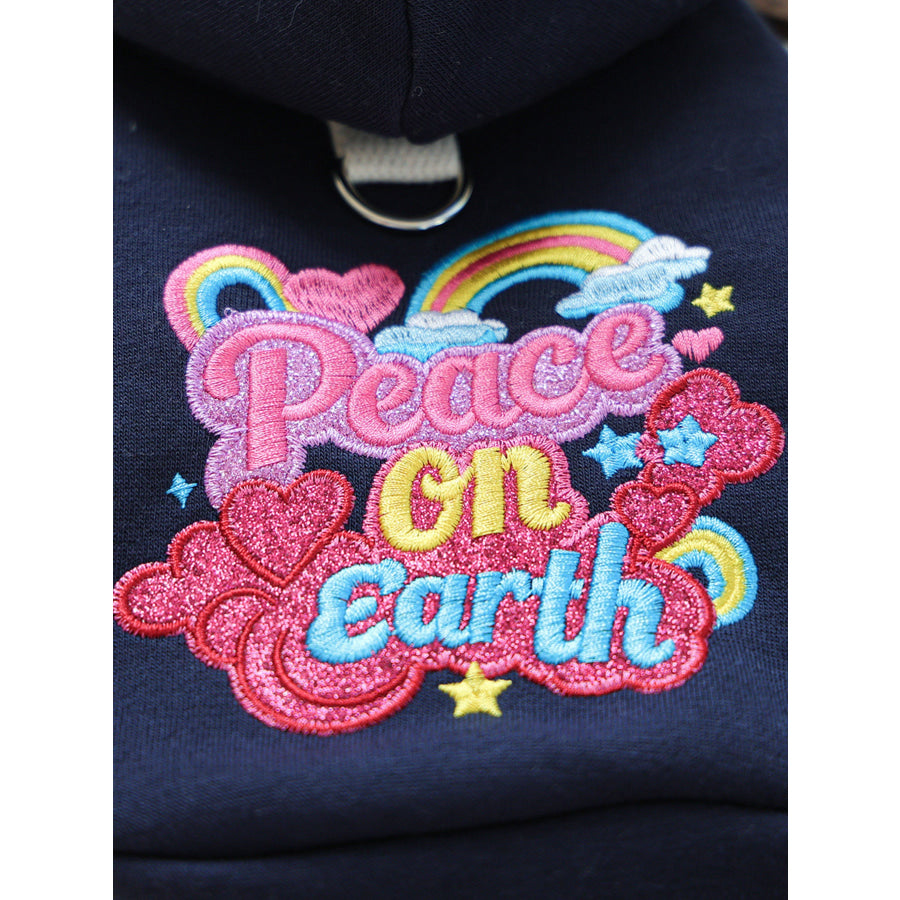Embroidered Pet Hoodie Apparel and Accessories
