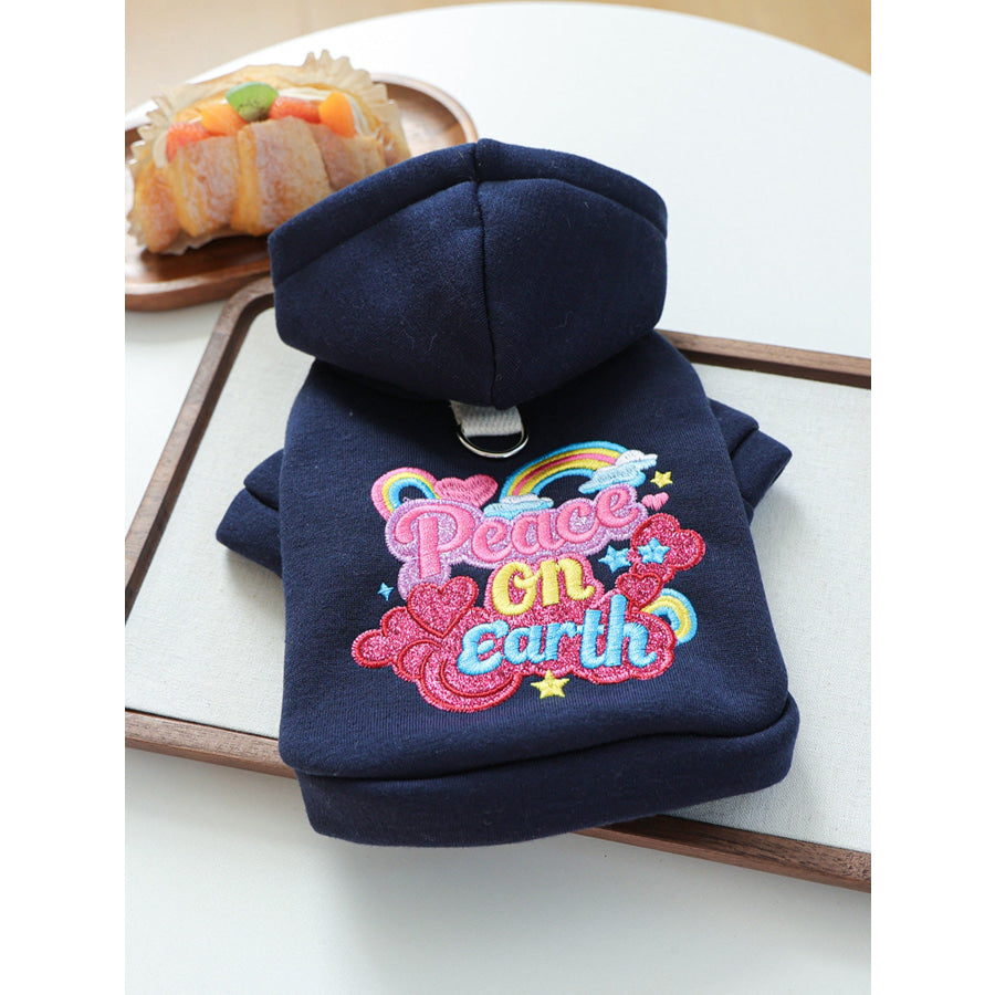 Embroidered Pet Hoodie Apparel and Accessories