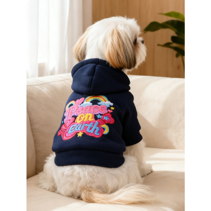 Embroidered Pet Hoodie Apparel and Accessories