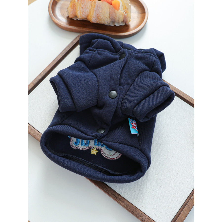 Embroidered Pet Hoodie Apparel and Accessories