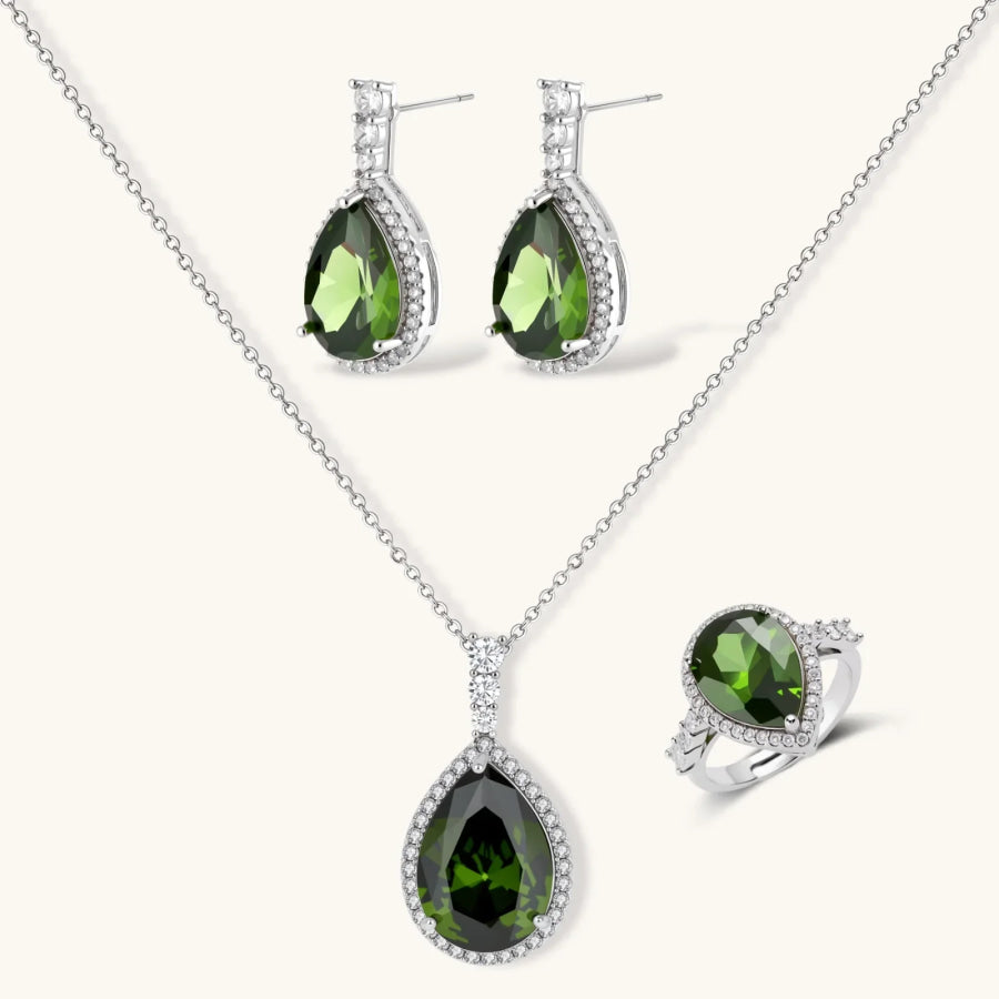 Emerald Dreams Set by Sandee Rain Boutique Jewelry Sets