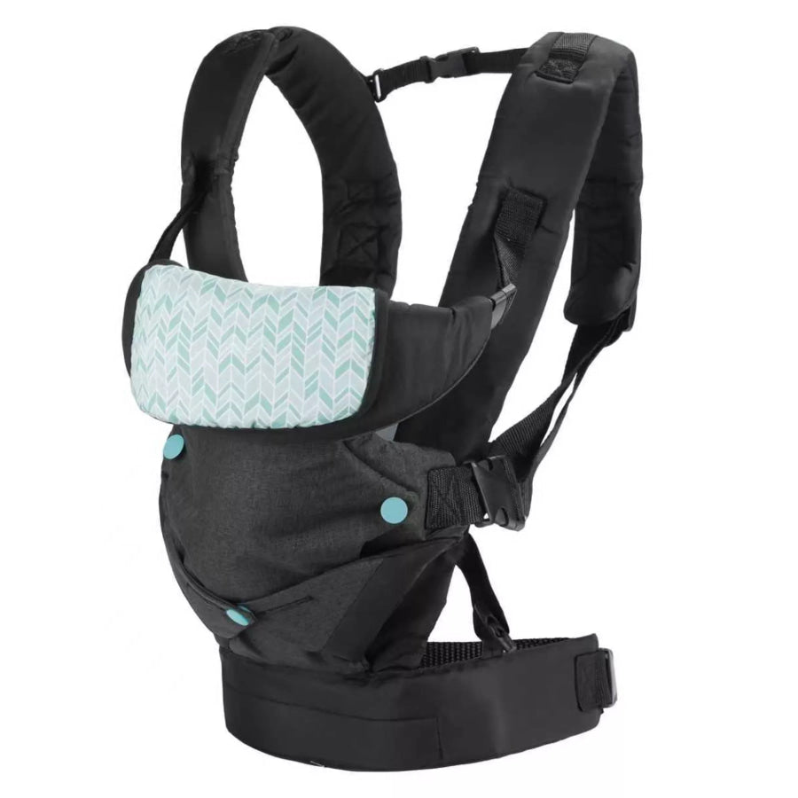 Ergonomic Adjustable Baby Wrap Black / One Size Apparel and Accessories