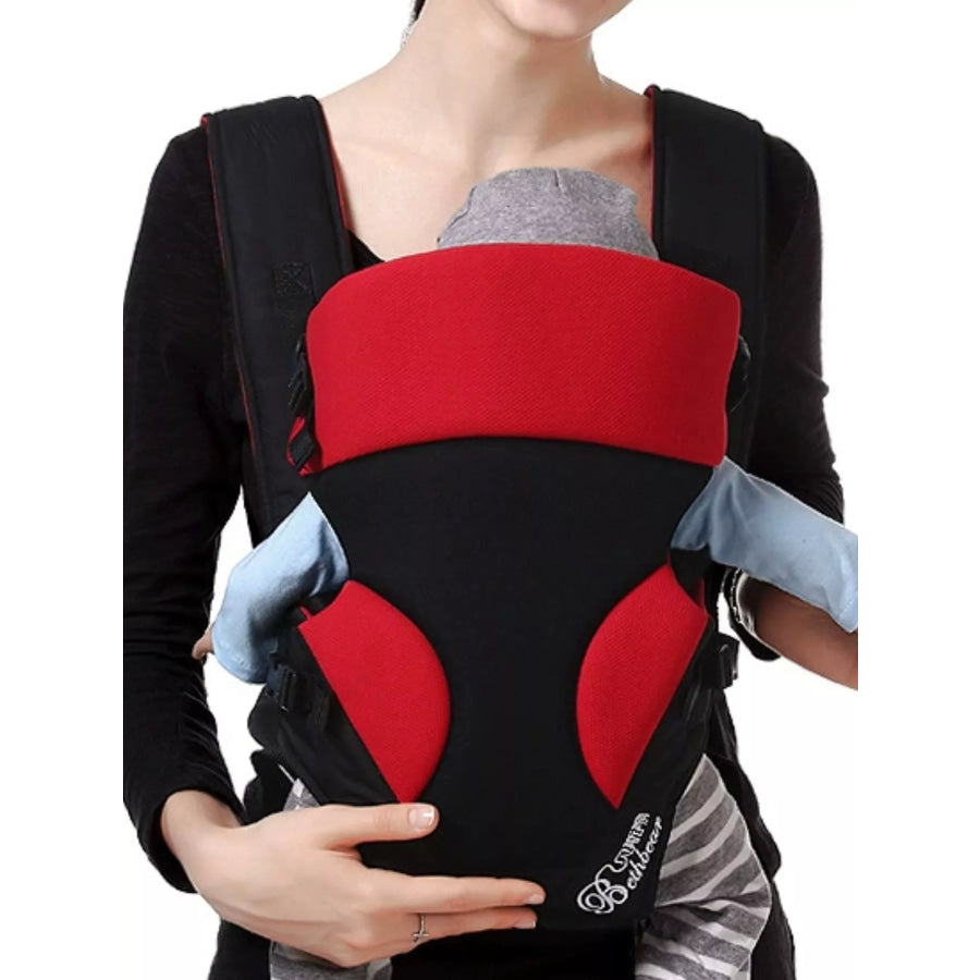 Ergonomic Baby Carrier Wrap Red / One Size Apparel and Accessories