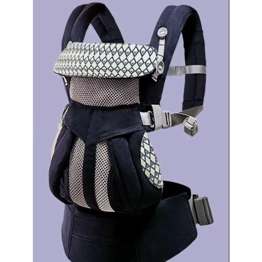 Ergonomic Breathable Baby Wrap Dark Navy / One Size Apparel and Accessories