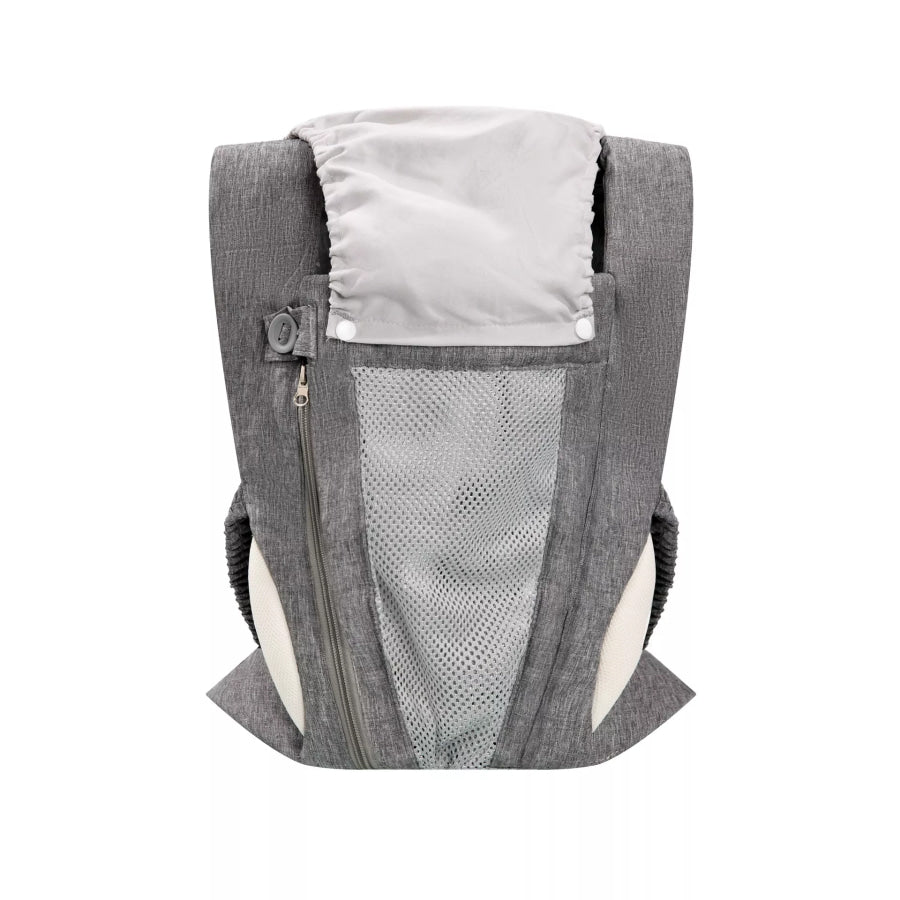 Ergonomic Breathable Baby Wrap Gray Net / One Size Apparel and Accessories