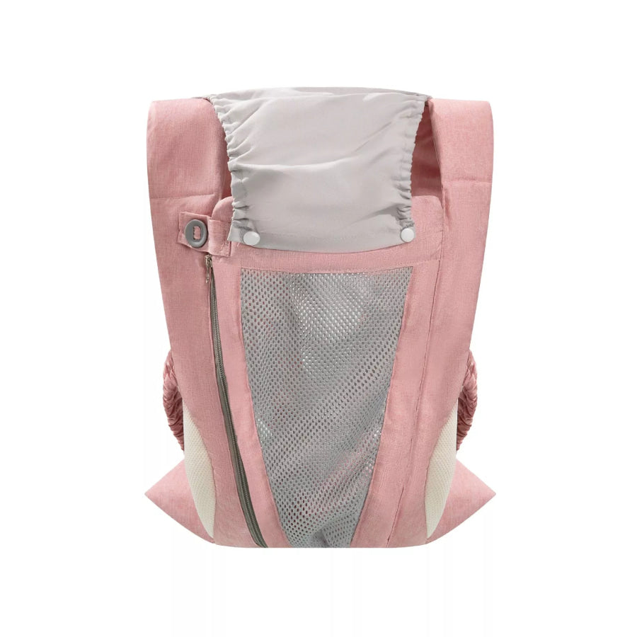 Ergonomic Breathable Baby Wrap Pink Net / One Size Apparel and Accessories