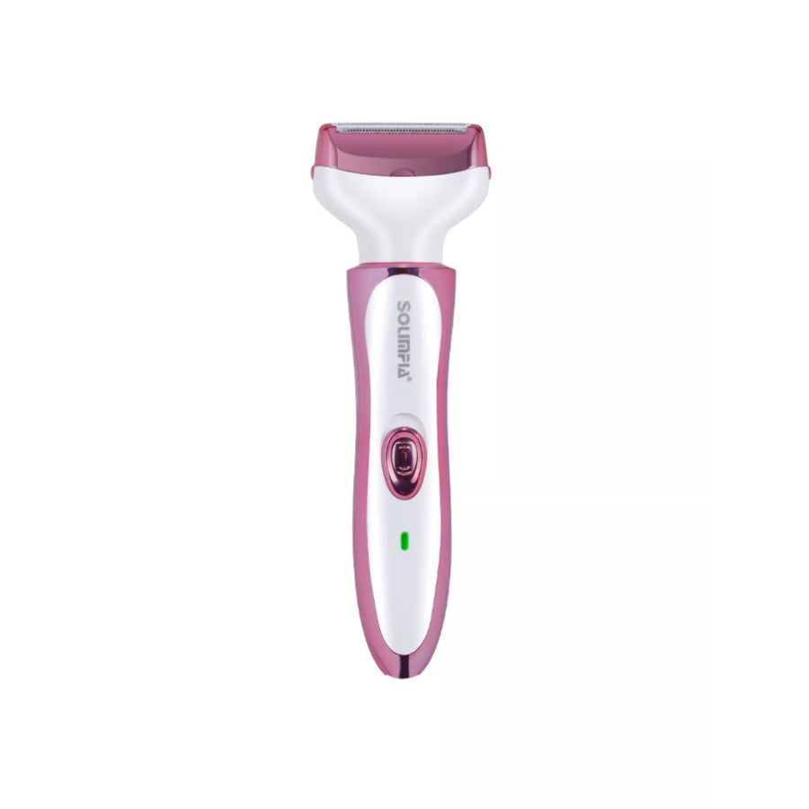 Ergonomic Hair Removal Epilator Rose Red / One Size Apparel and Accessories