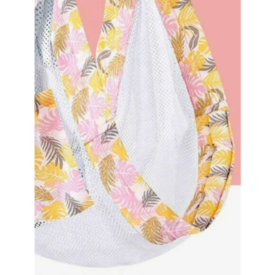 Ergonomic Leaf Print Adjustable Baby Sling Apparel and Accessories