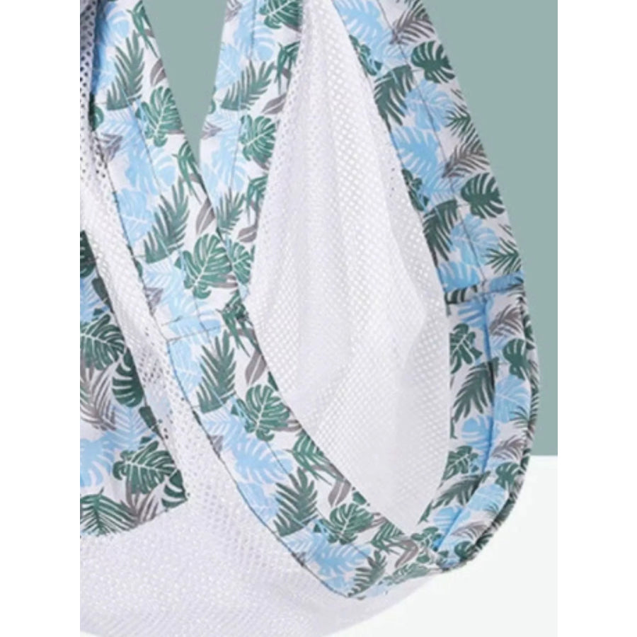 Ergonomic Leaf Print Adjustable Baby Sling Apparel and Accessories