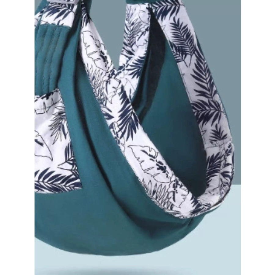 Ergonomic Leaf Print Adjustable Baby Sling Apparel and Accessories