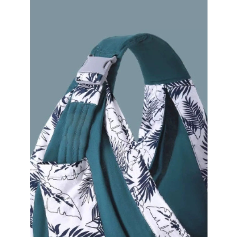 Ergonomic Leaf Print Adjustable Baby Sling Apparel and Accessories