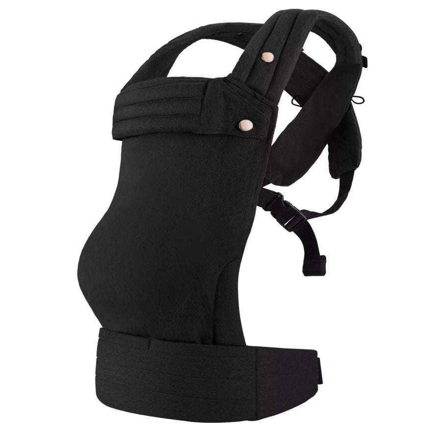 Ergonomic Soft Baby Wrap Black / One Size Apparel and Accessories