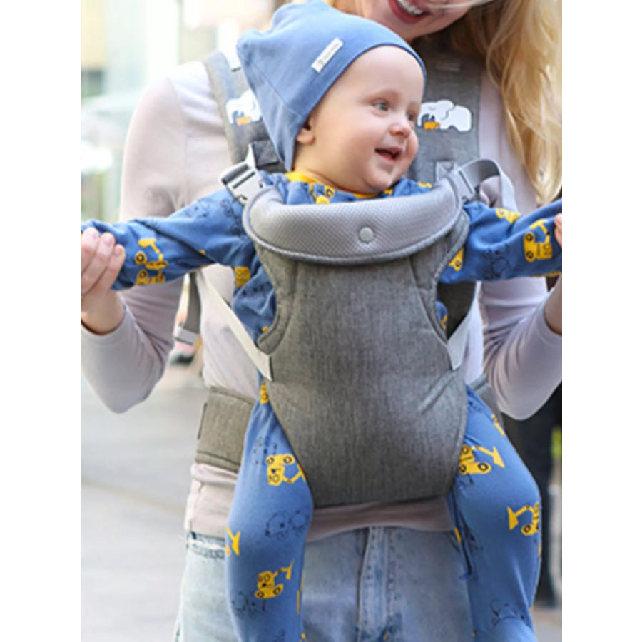 Ergonomic Soft Structured Baby Wrap Dark Gray / One Size Apparel and Accessories