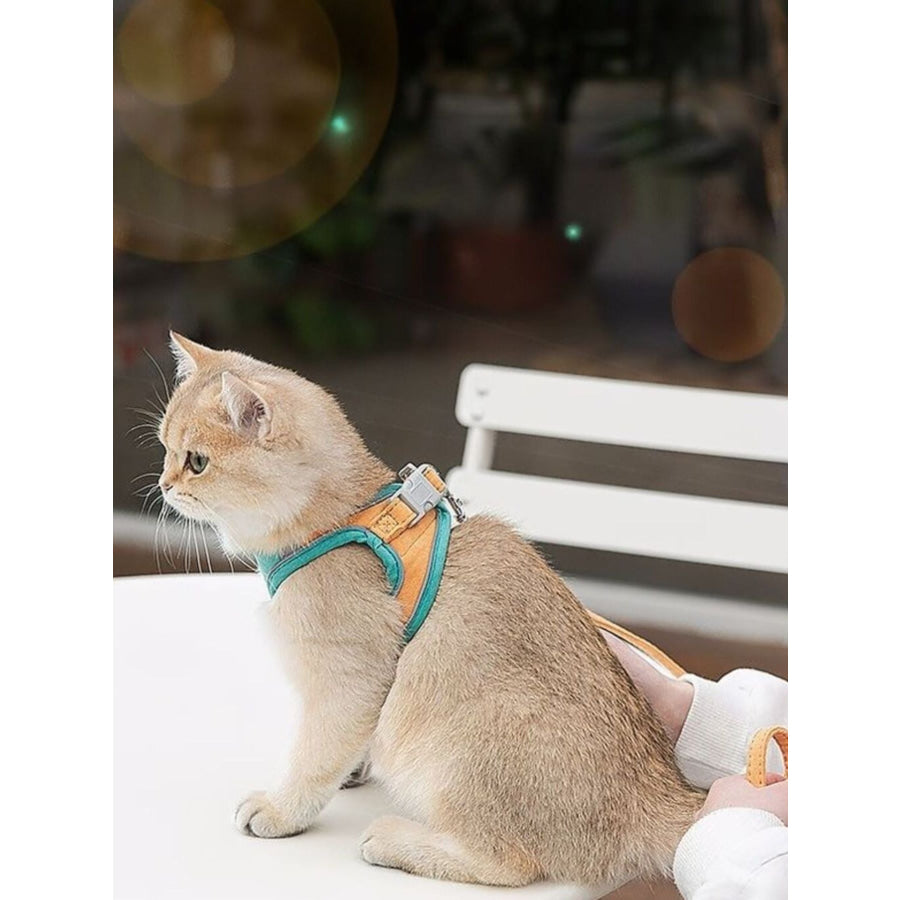 Escape-Proof Cat Harness and Leash Set Apparel and Accessories