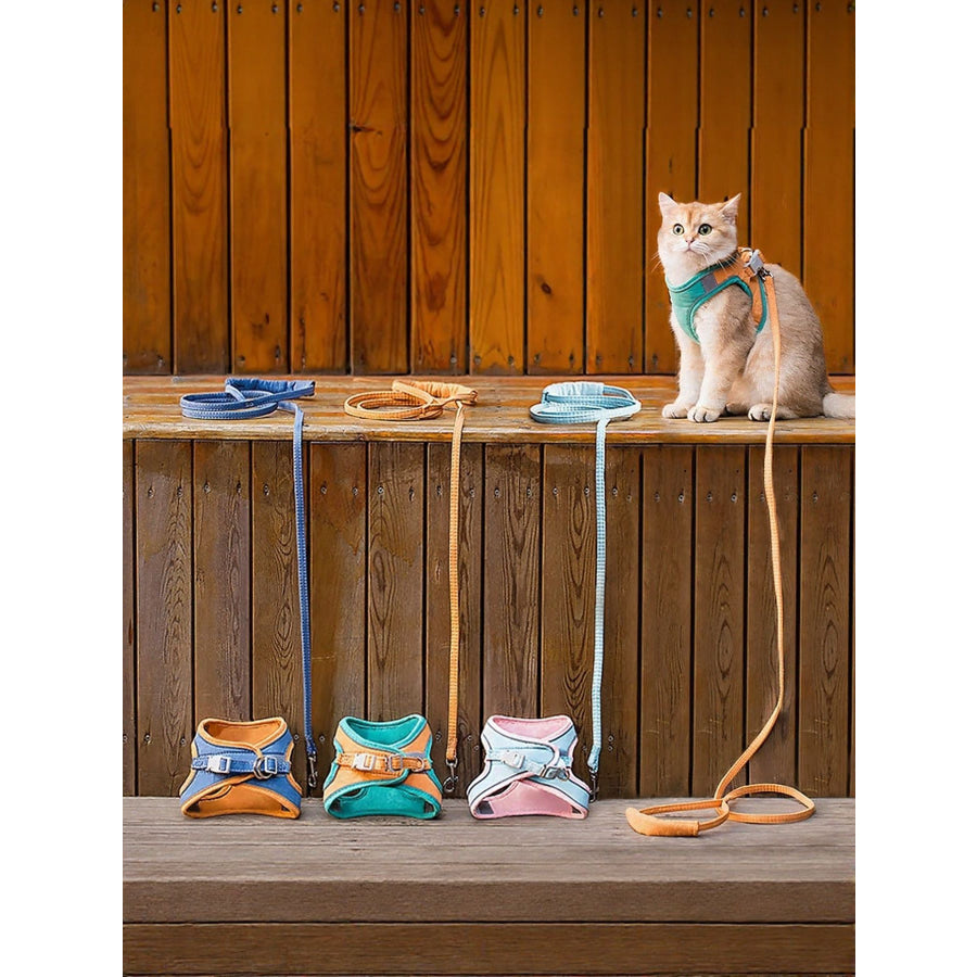 Escape-Proof Cat Harness and Leash Set Apparel and Accessories