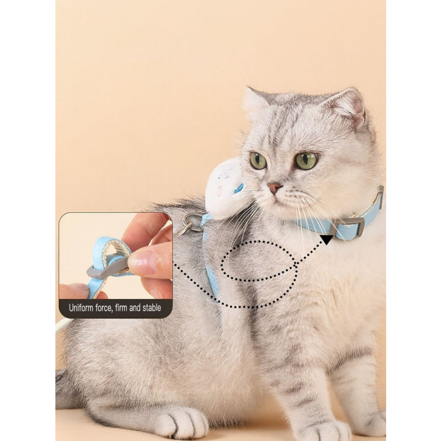 Escape Proof Cat Harness and Leash Set Apparel and Accessories